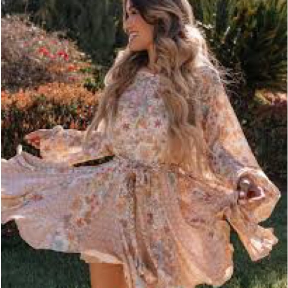 Floral Pink Dress